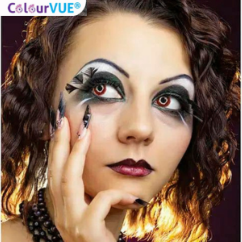 Red Contact Lenses By Colourvue